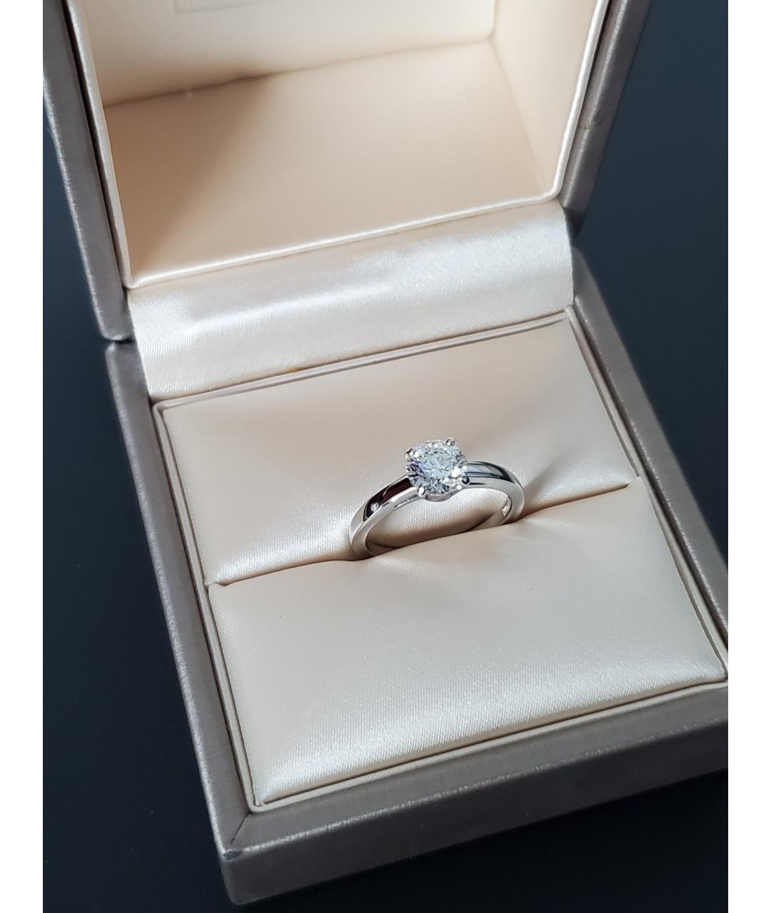 BVLGARI Серебряное платиновое кольцо, фото 2