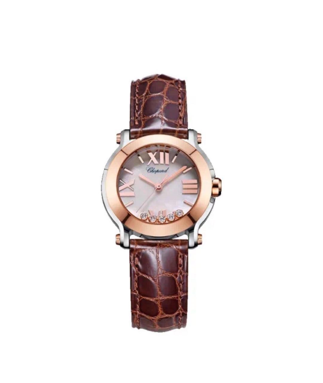 CHOPARD Желтые металлические часы, фото 1