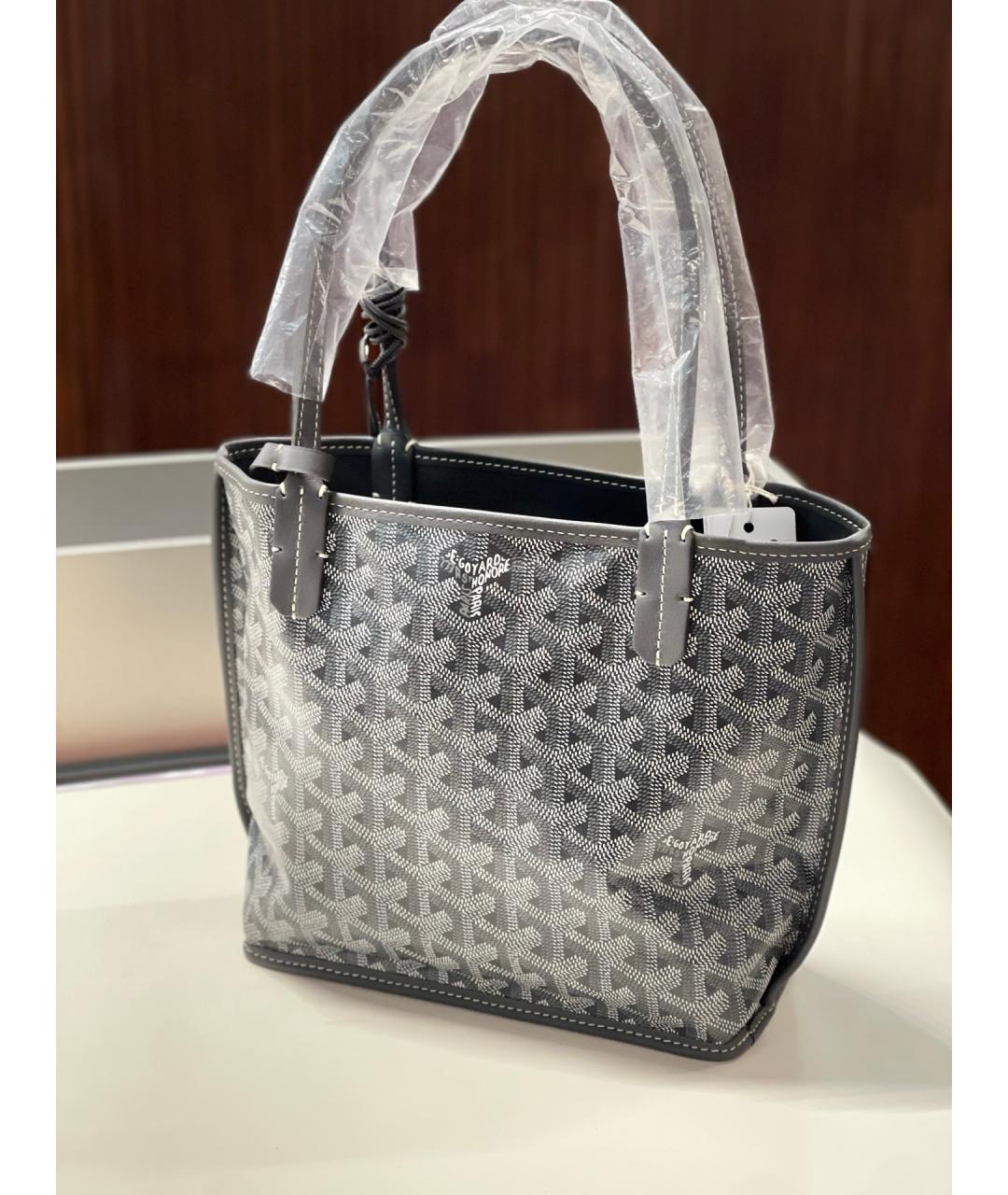 GOYARD Серая сумка тоут, фото 4