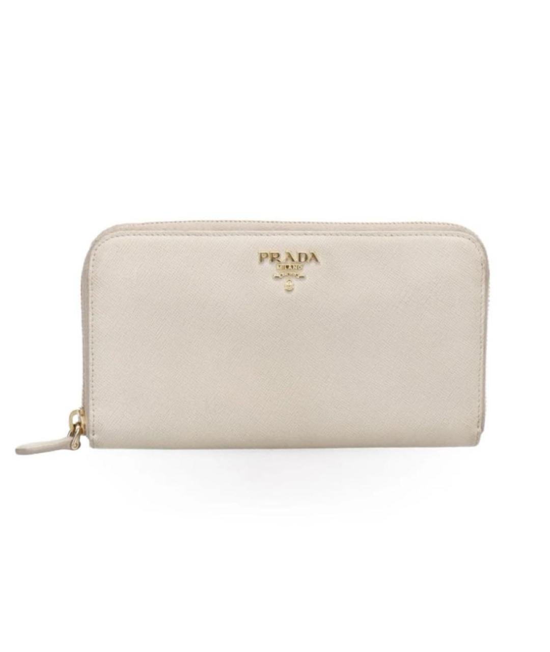 PRADA Бежевый кошелек, фото 1