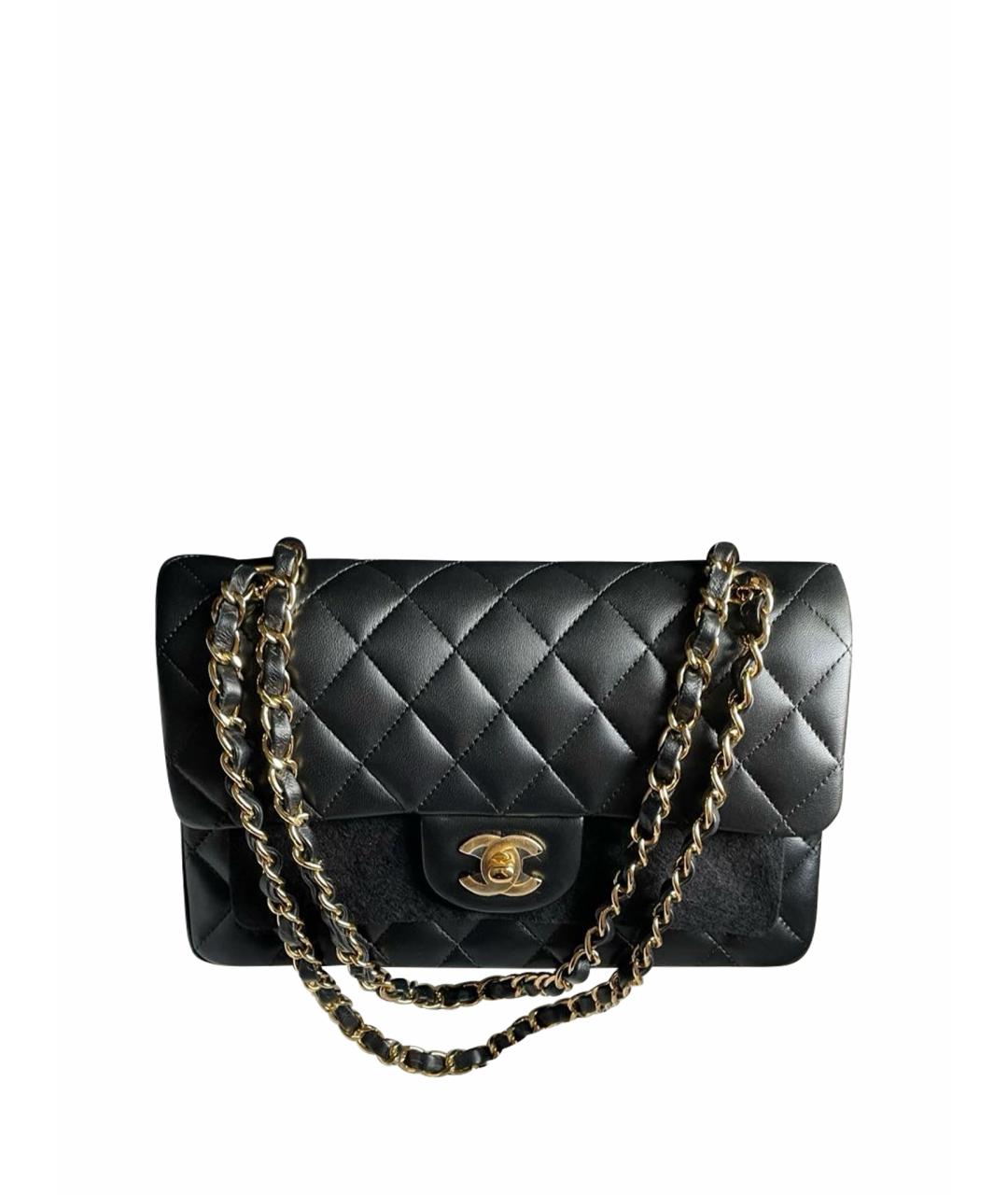 CHANEL Черная кожаная сумка тоут, фото 1