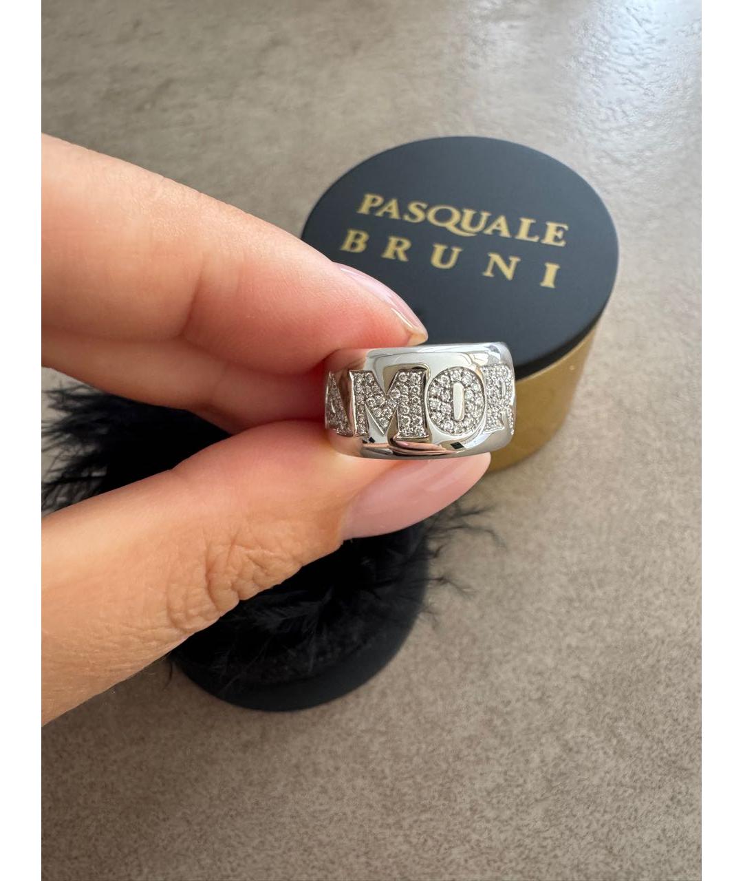 PASQUALE BRUNI Серебряное кольцо из белого золота, фото 2