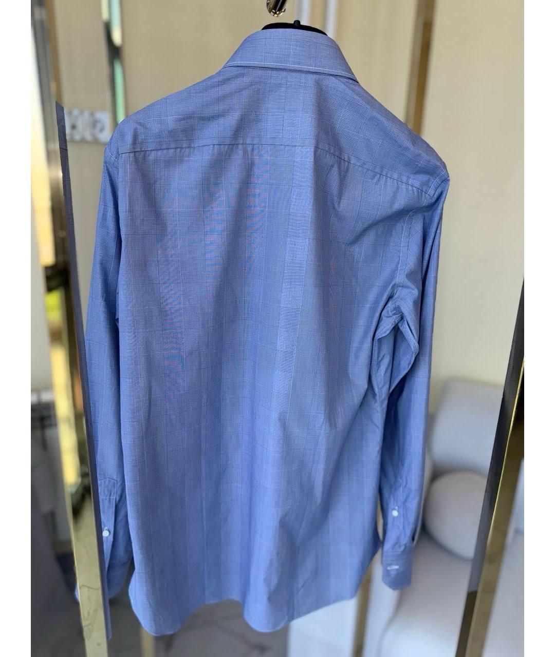 ERMENEGILDO ZEGNA XXX Синяя классическая рубашка, фото 2