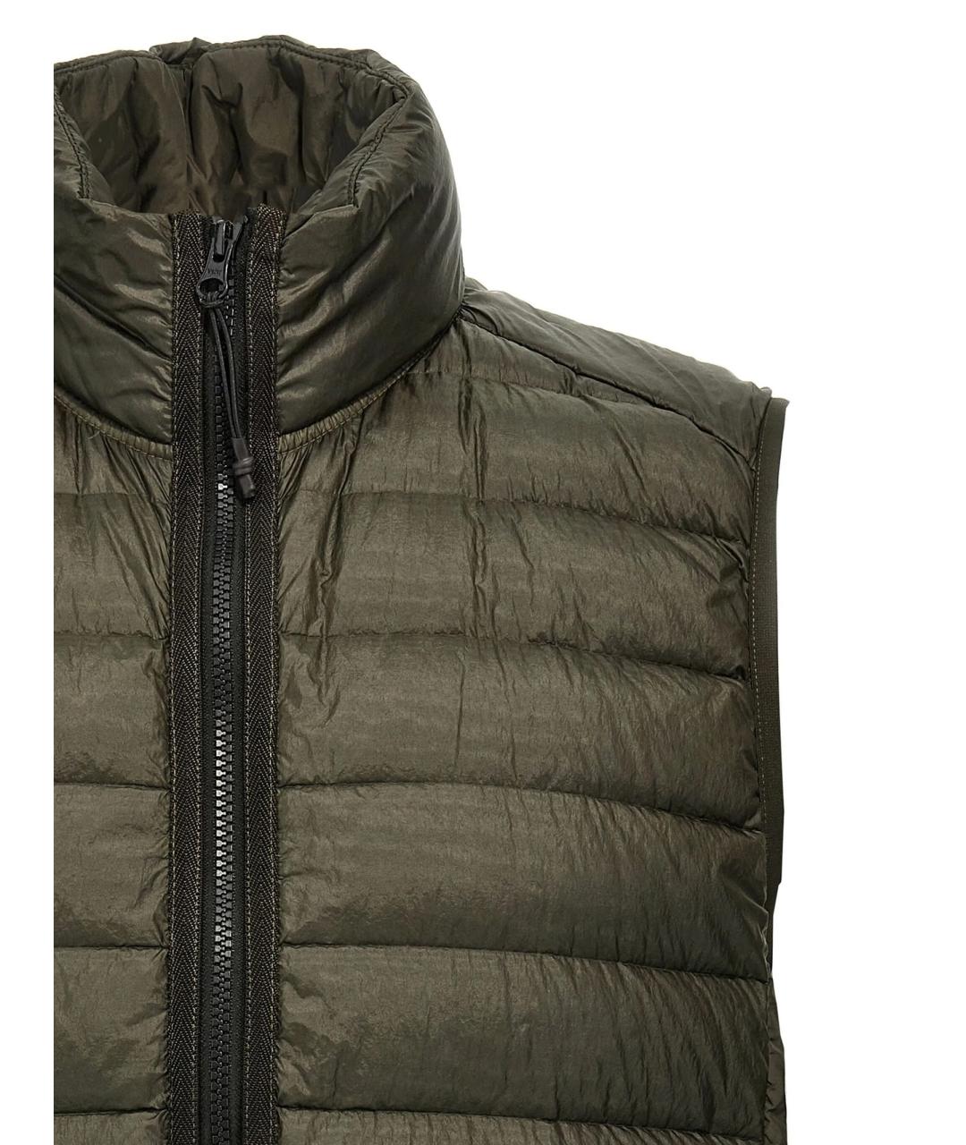 STONE ISLAND Хаки жилет, фото 3