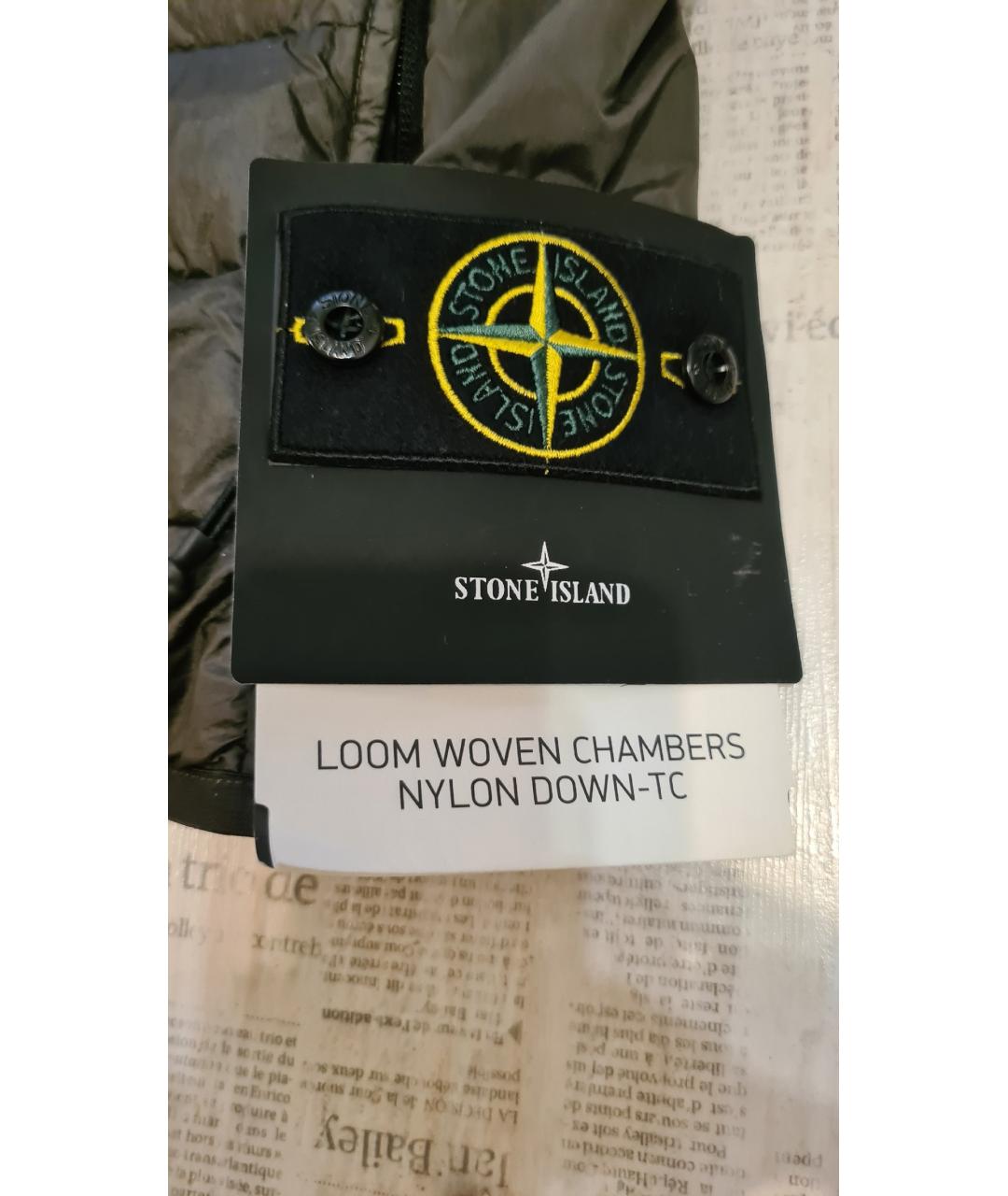 STONE ISLAND Хаки жилет, фото 5