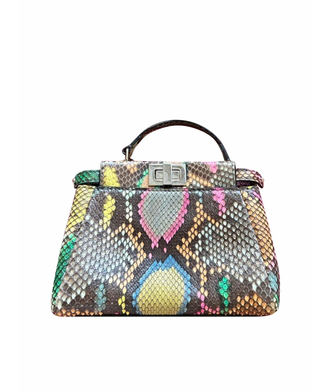FENDI Сумка через плечо из экзотической кожи, фото 1