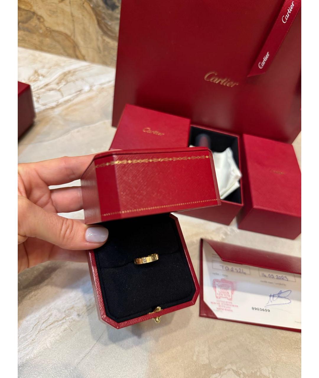 CARTIER Золотое кольцо из желтого золота, фото 4