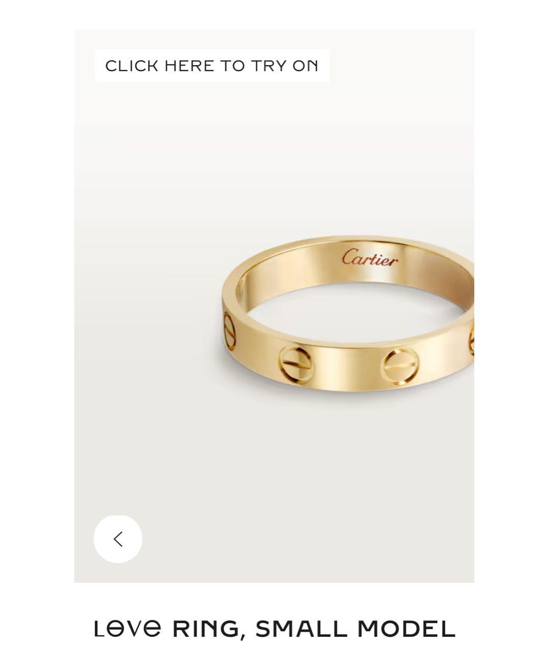 CARTIER Золотое кольцо из желтого золота, фото 2