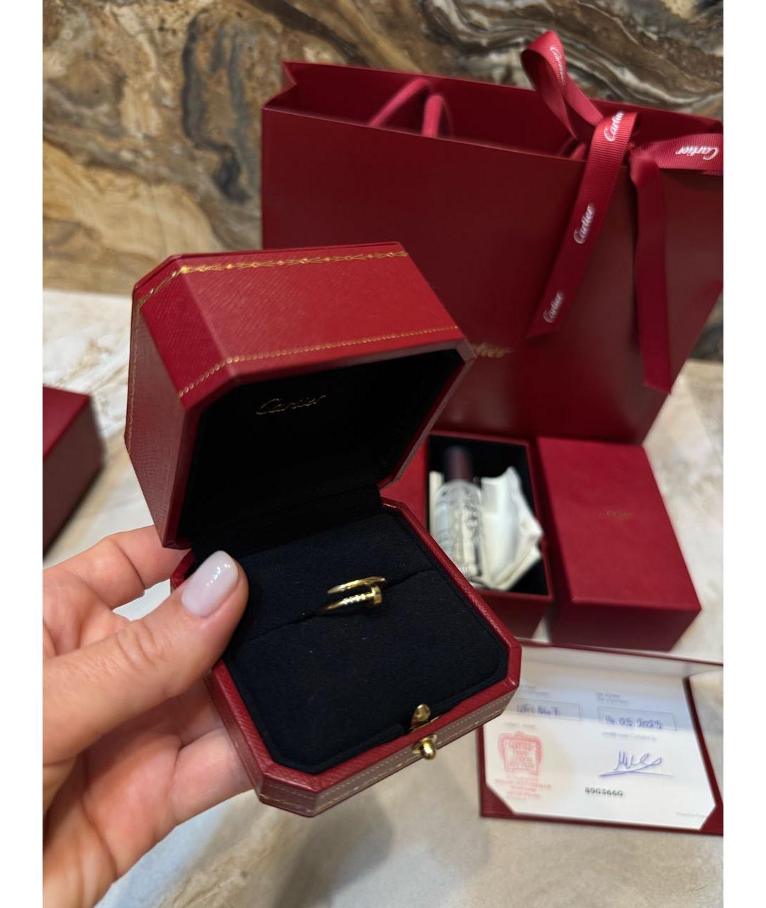 CARTIER Золотое кольцо из желтого золота, фото 2