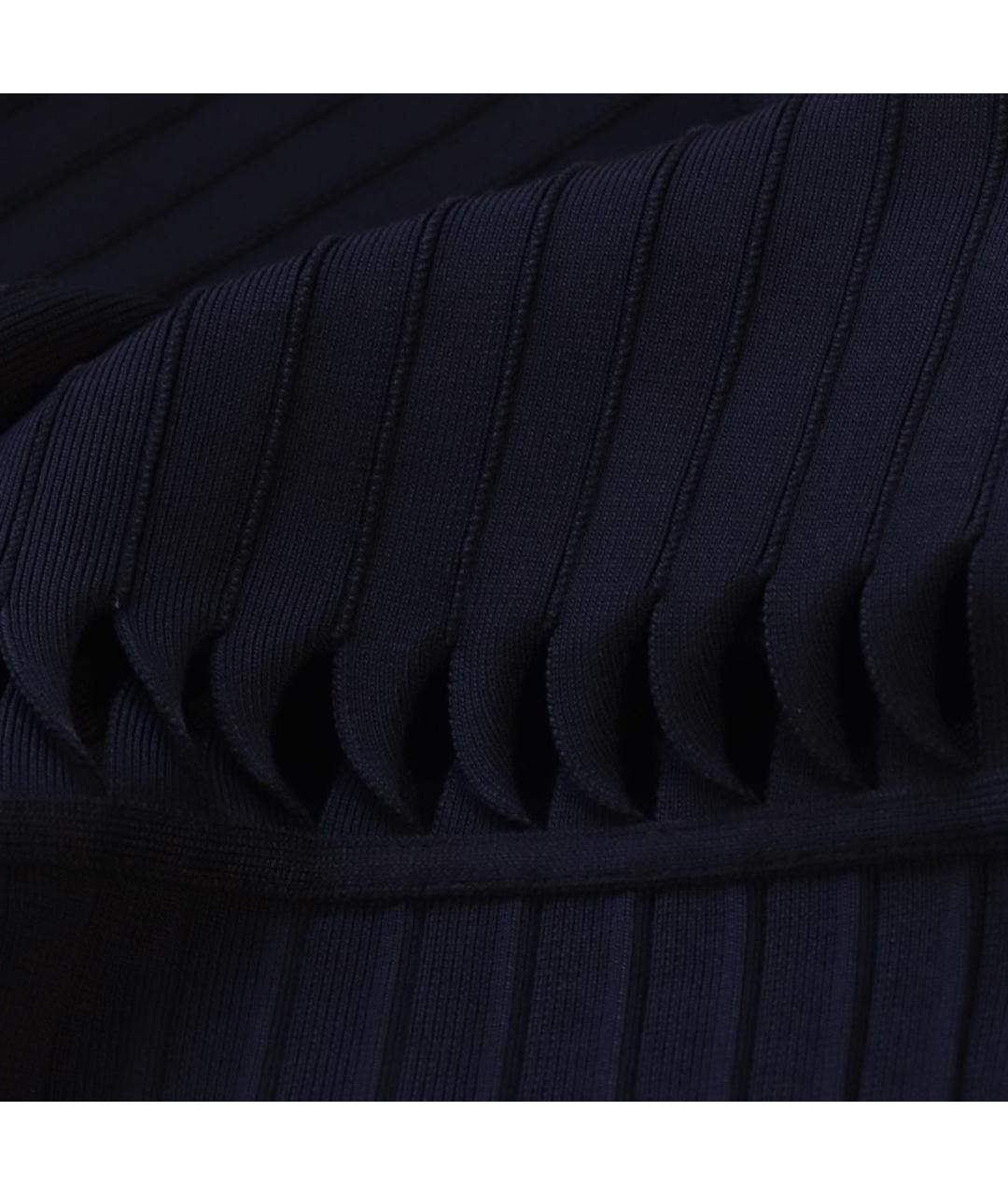 HERVE LEGER Черная юбка мини, фото 5