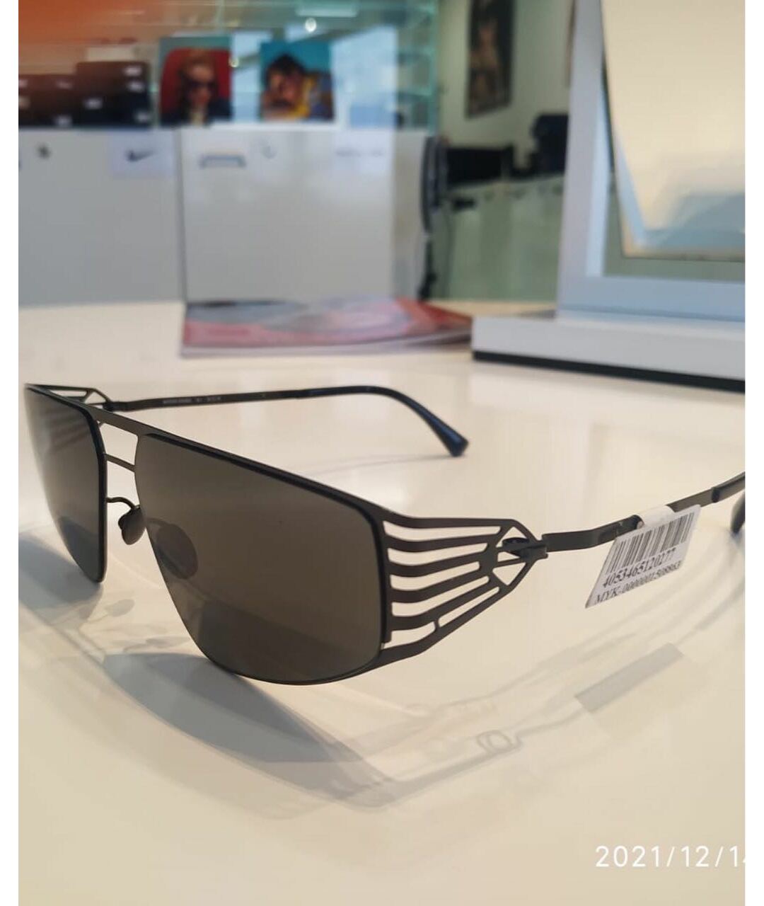 MYKITA Черные солнцезащитные очки, фото 2