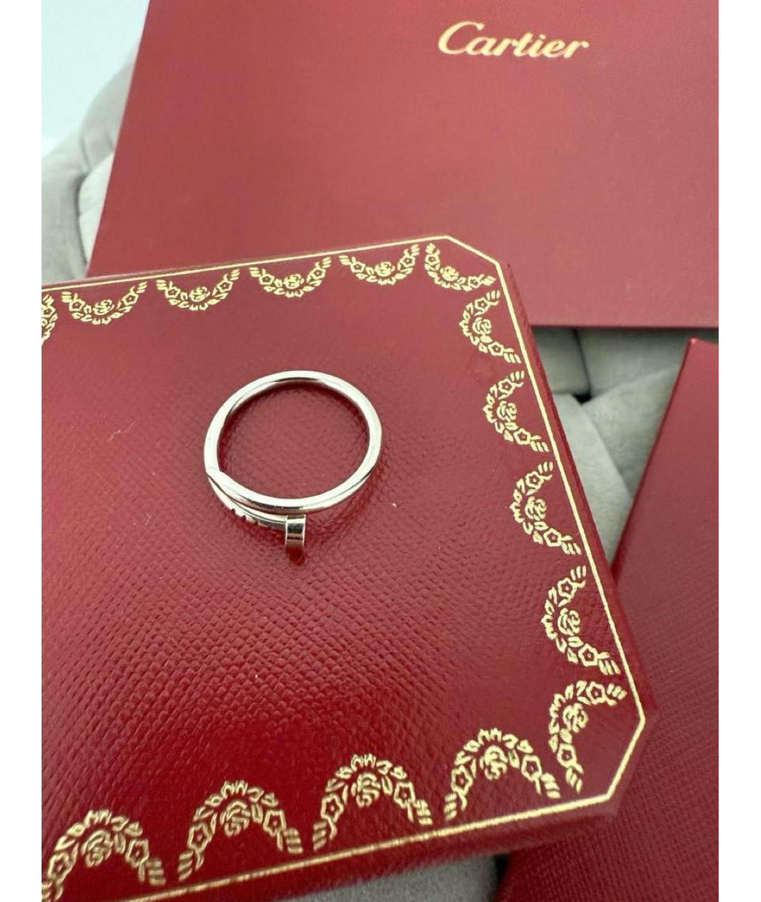 CARTIER Серебряное кольцо из белого золота, фото 3