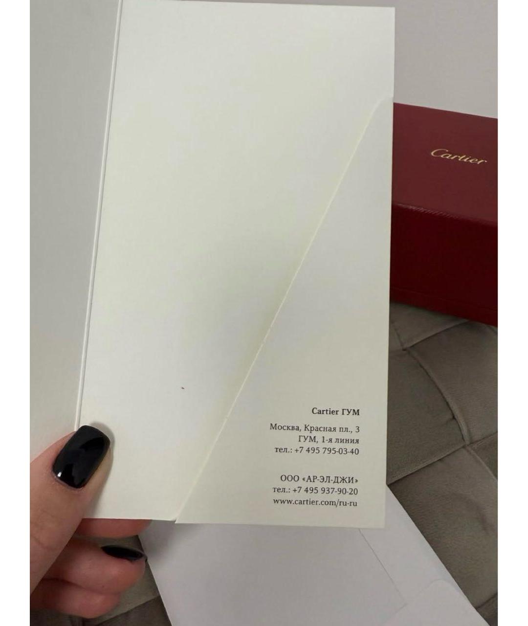 CARTIER Серебряное кольцо из белого золота, фото 7