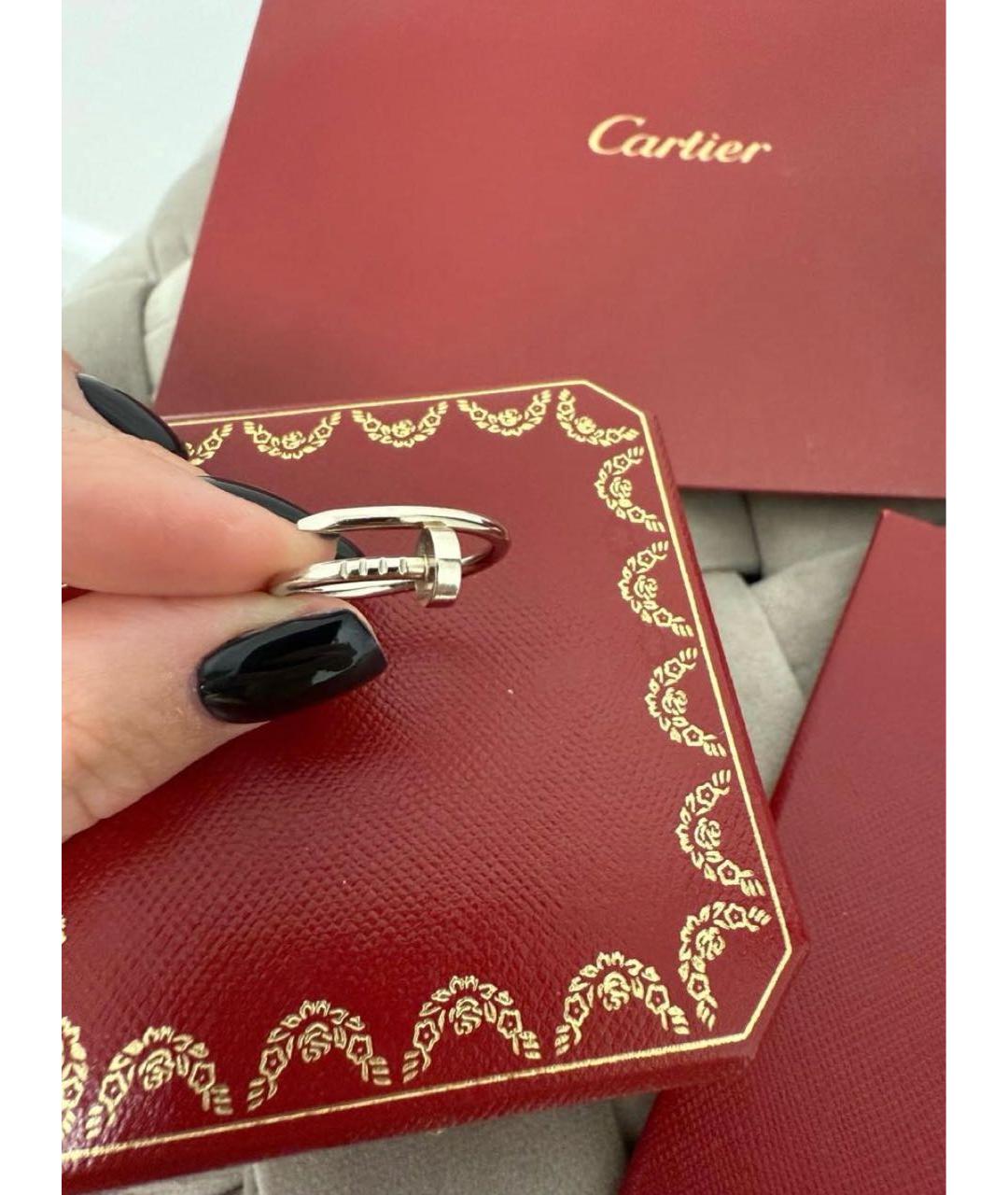 CARTIER Серебряное кольцо из белого золота, фото 4