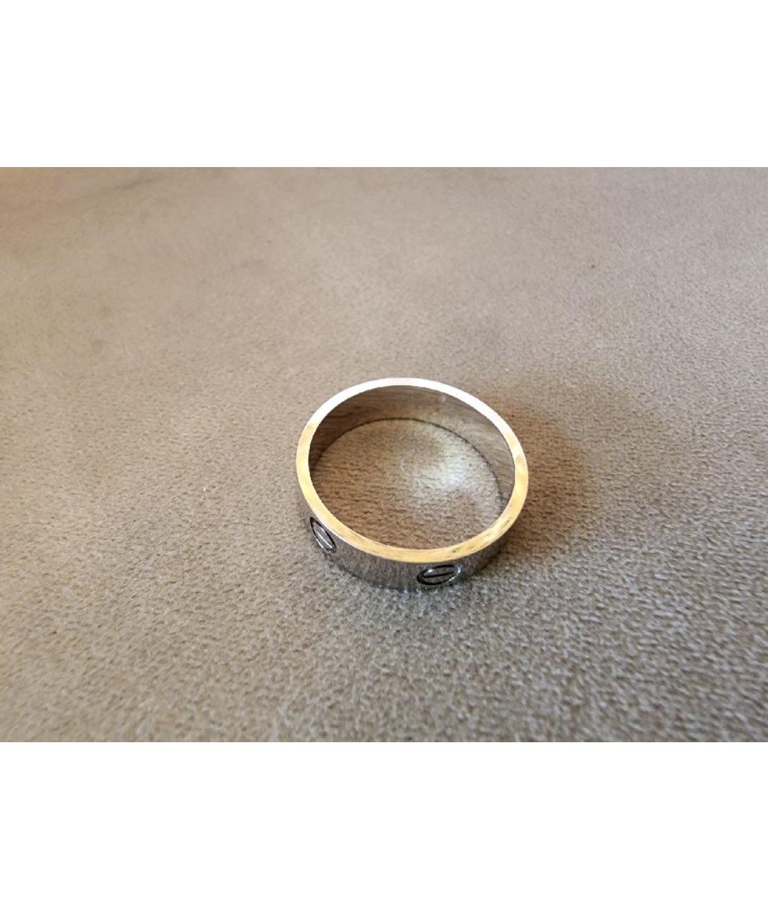 CARTIER Белое кольцо из белого золота, фото 3
