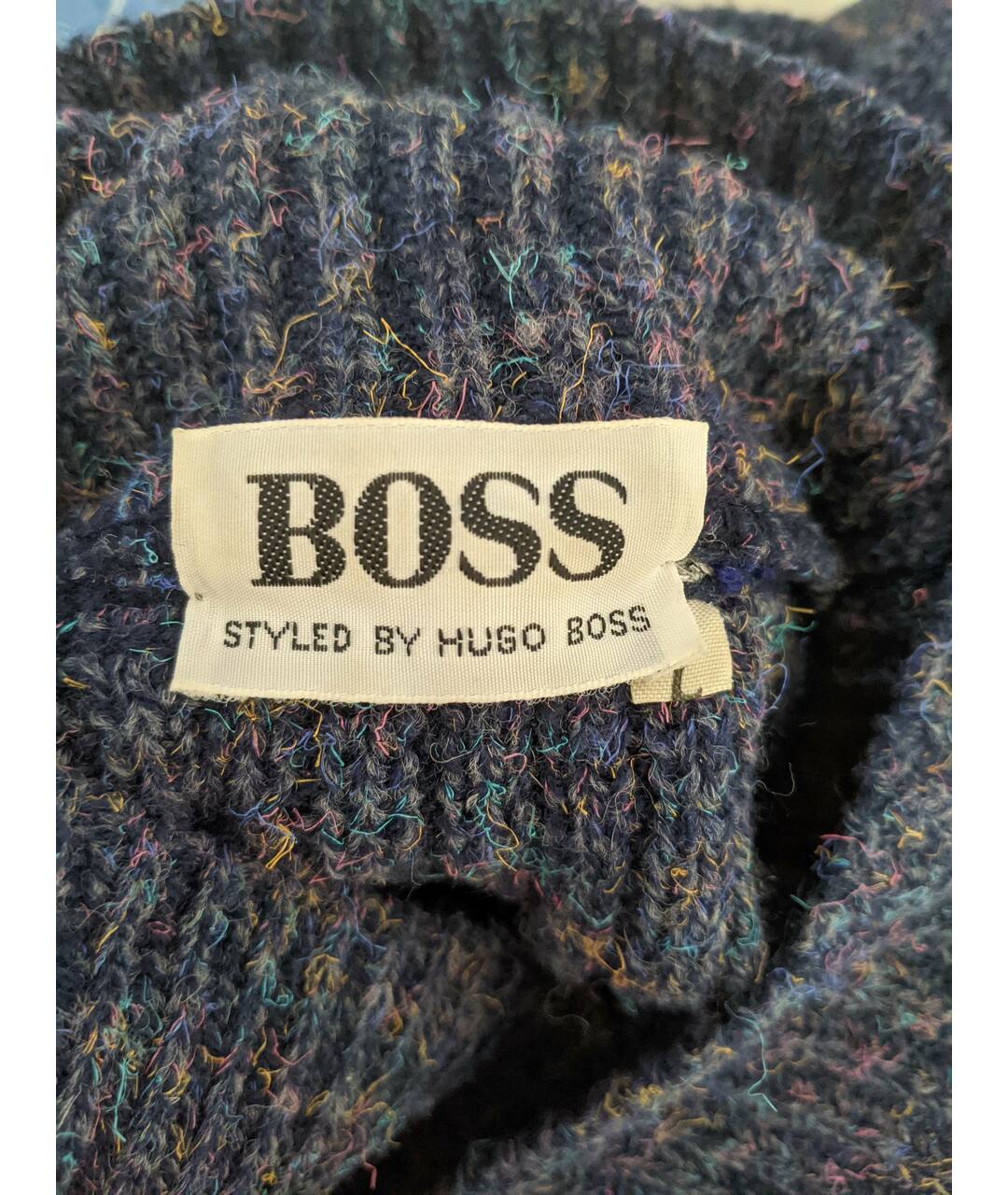 HUGO BOSS Мульти шерстяной джемпер / свитер, фото 5