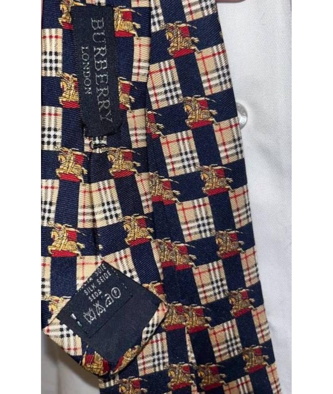 BURBERRY Мульти шелковый галстук, фото 3