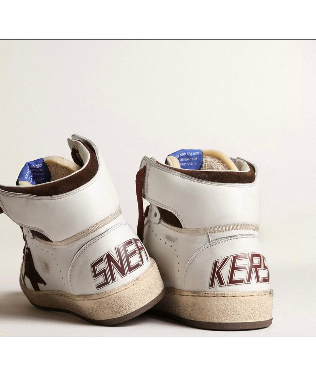 GOLDEN GOOSE DELUXE BRAND Белые кеды, фото 2
