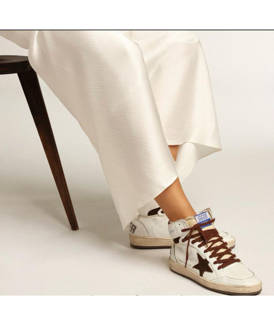 GOLDEN GOOSE DELUXE BRAND Белые кеды, фото 4