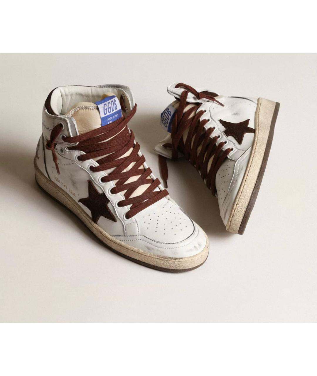 GOLDEN GOOSE DELUXE BRAND Белые кеды, фото 3