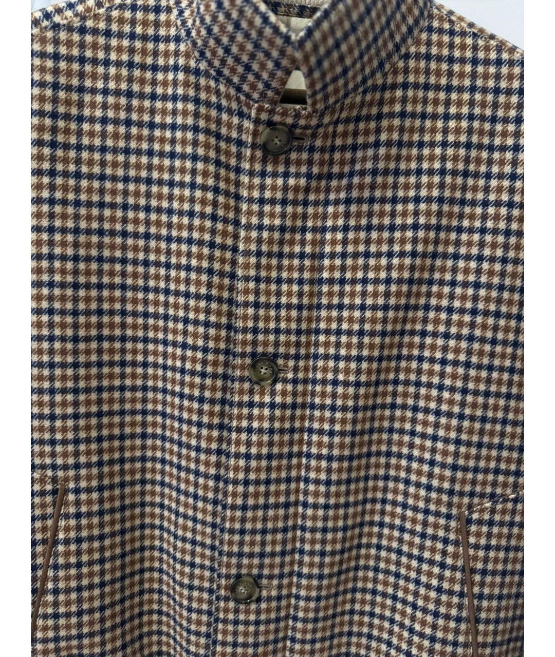 LORO PIANA Коричневая кашемировая куртка, фото 4