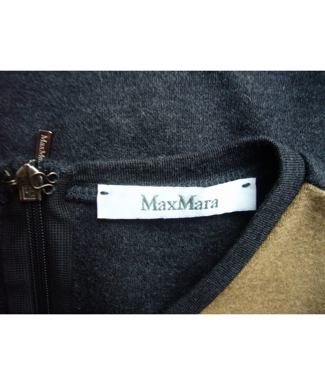 MAX MARA Мульти шерстяное повседневное платье, фото 6