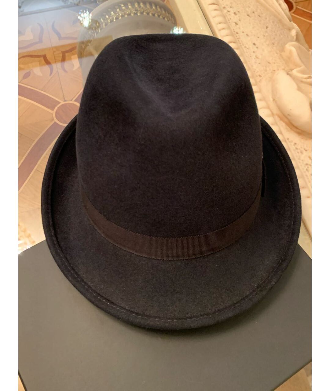 CHANEL PRE-OWNED Черная шляпа, фото 4