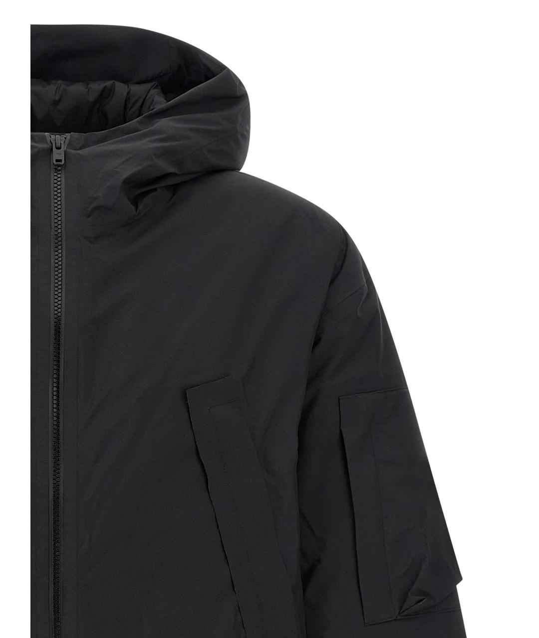 Y-3 Черная полиамидовая куртка, фото 3