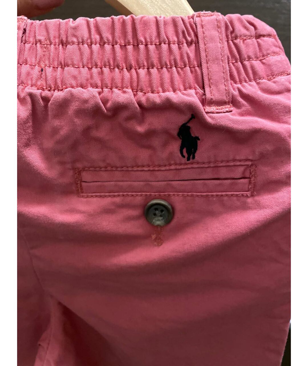 POLO RALPH LAUREN Розовые хлопковые брюки и шорты, фото 4