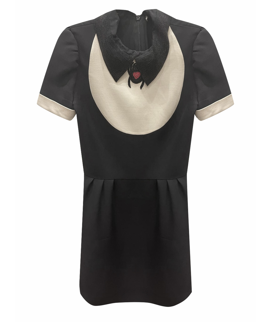 CHRISTIAN DIOR PRE-OWNED Черное шерстяное повседневное платье, фото 1