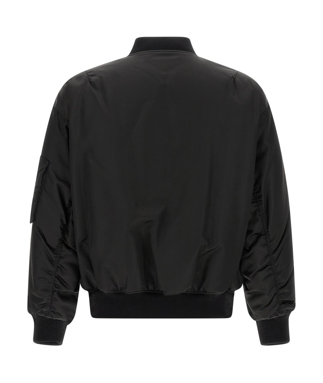 SAINT LAURENT Черная полиамидовая куртка, фото 2