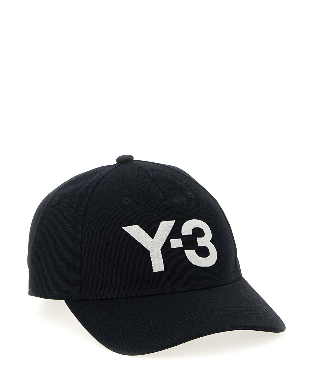 Y-3 Черная хлопковая кепка/бейсболка, фото 2