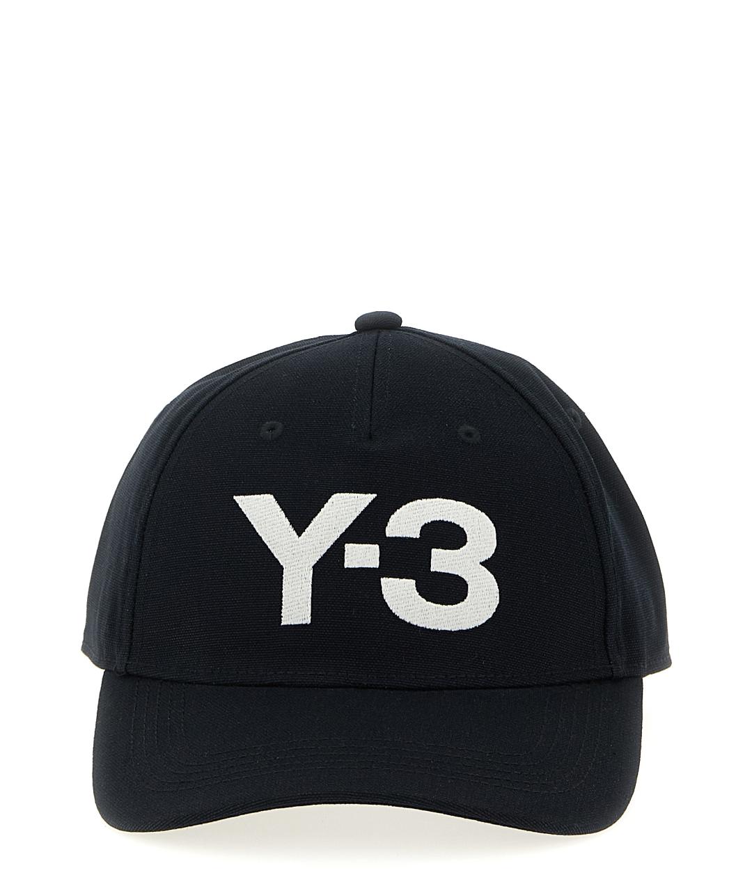 Y-3 Черная хлопковая кепка/бейсболка, фото 1