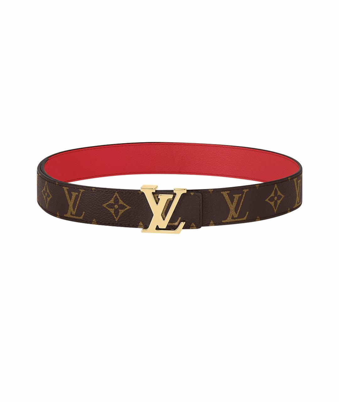 LOUIS VUITTON Коричневый ремень, фото 1