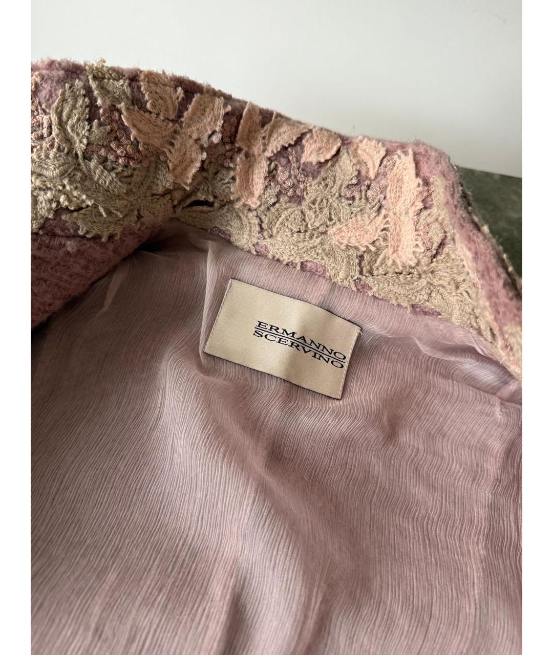 ERMANNO SCERVINO Розовое пальто, фото 4