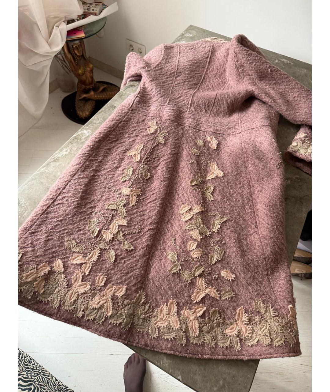 ERMANNO SCERVINO Розовое пальто, фото 2