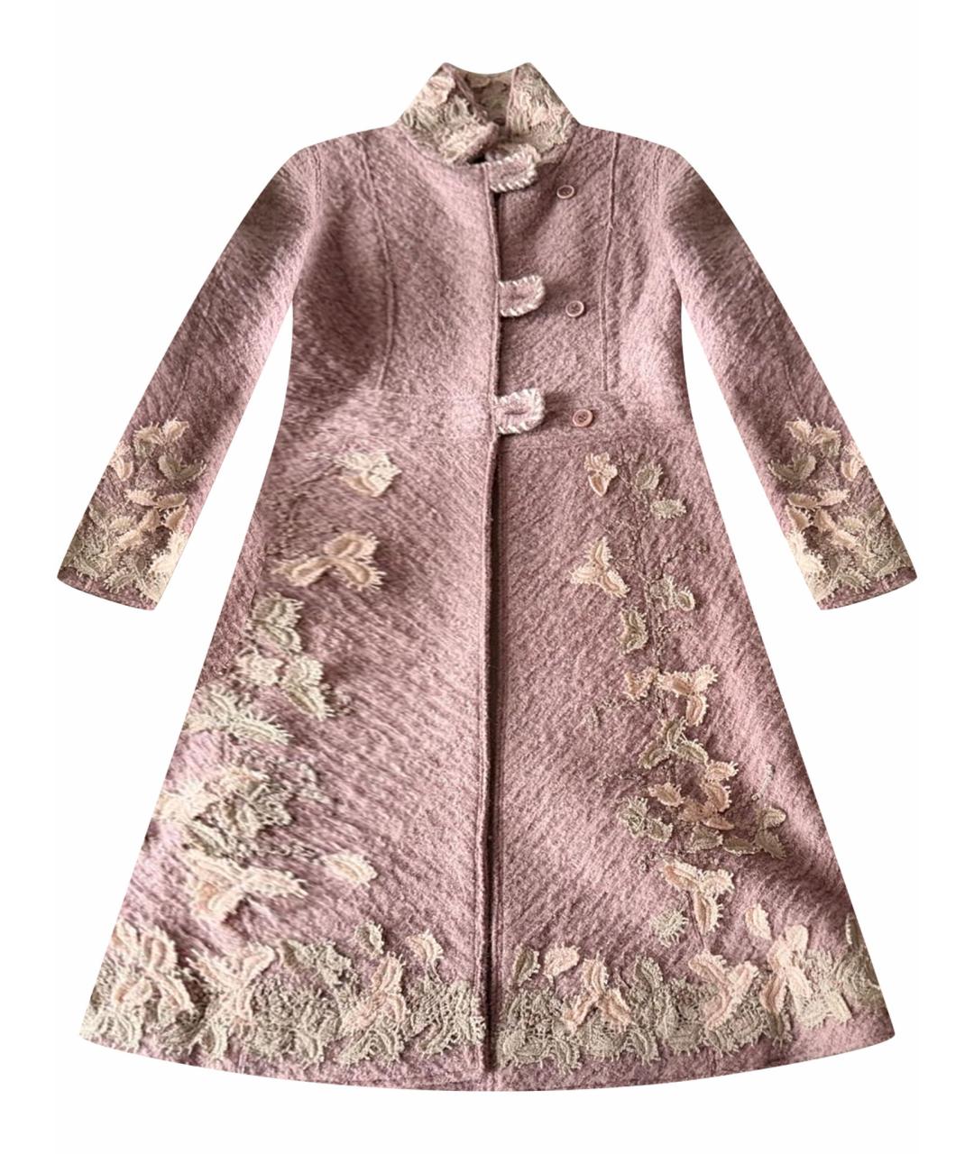 ERMANNO SCERVINO Розовое пальто, фото 1
