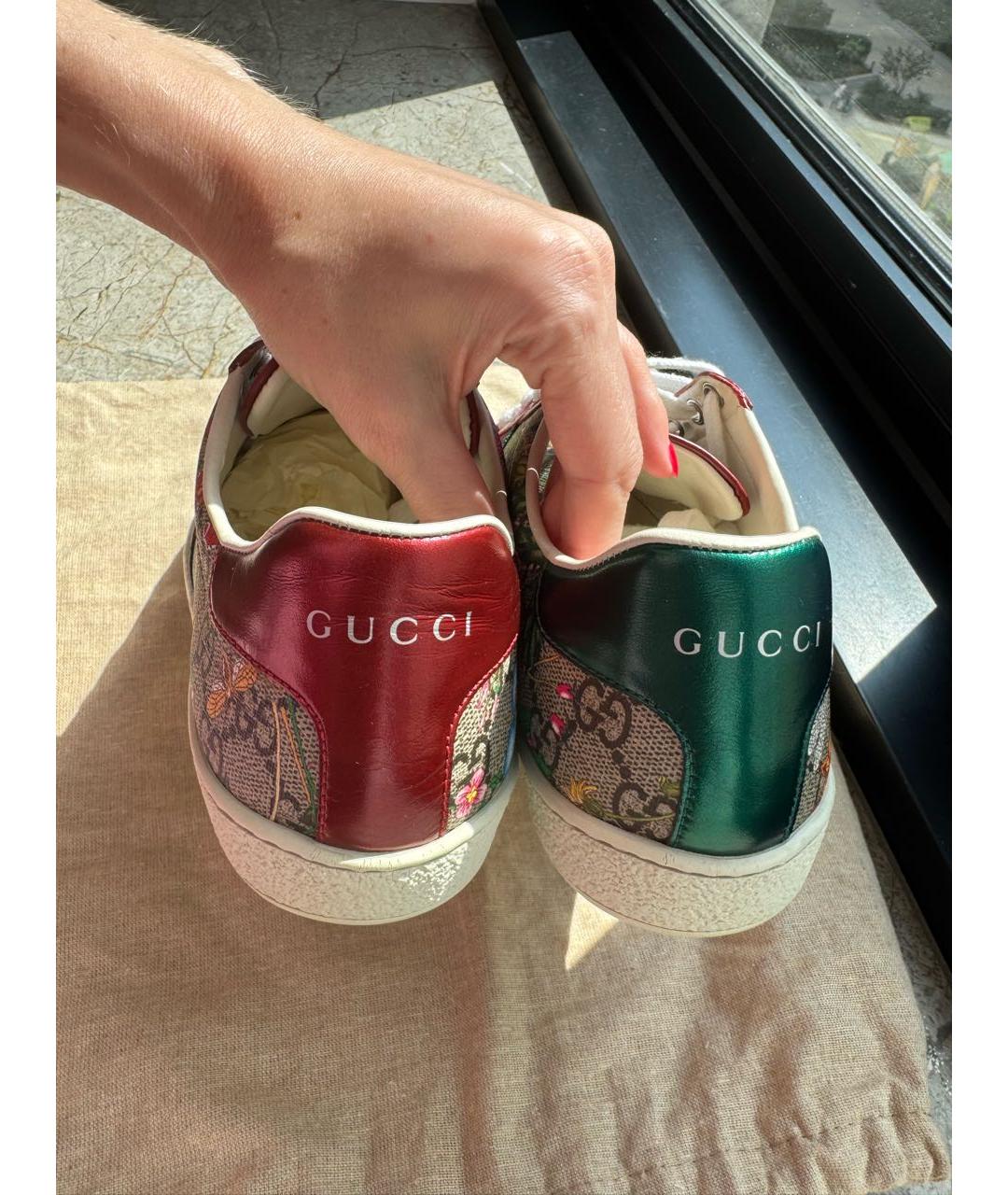GUCCI Мульти кеды, фото 4