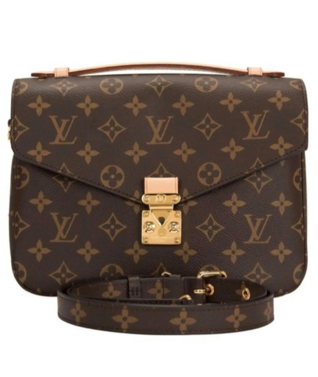 LOUIS VUITTON Коричневая сумка через плечо, фото 9