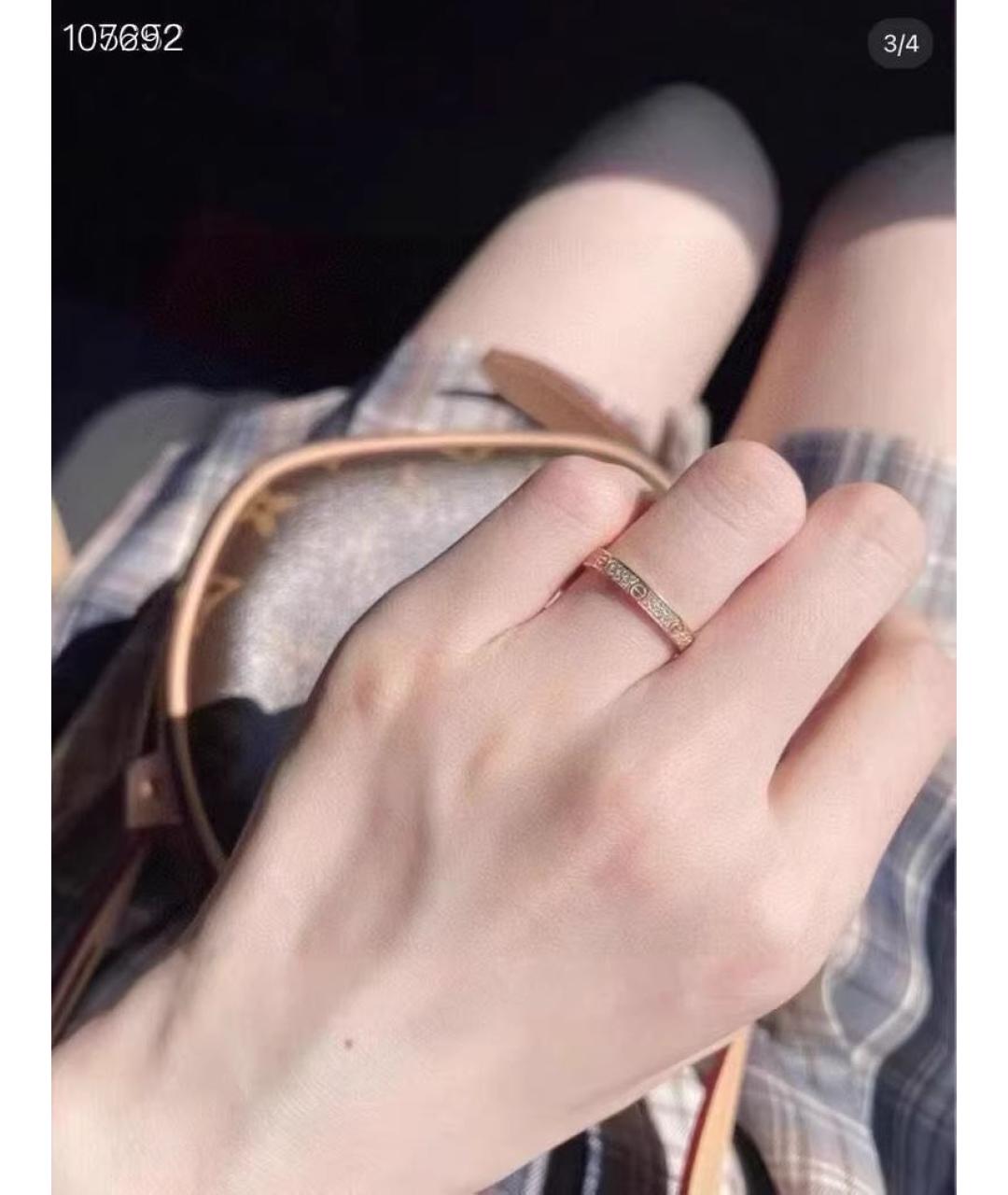 CARTIER Кольцо из розового золота, фото 2