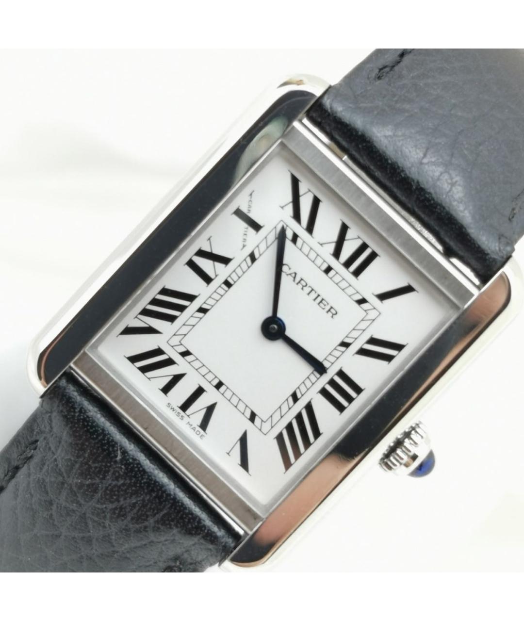CARTIER Серебряные часы, фото 6