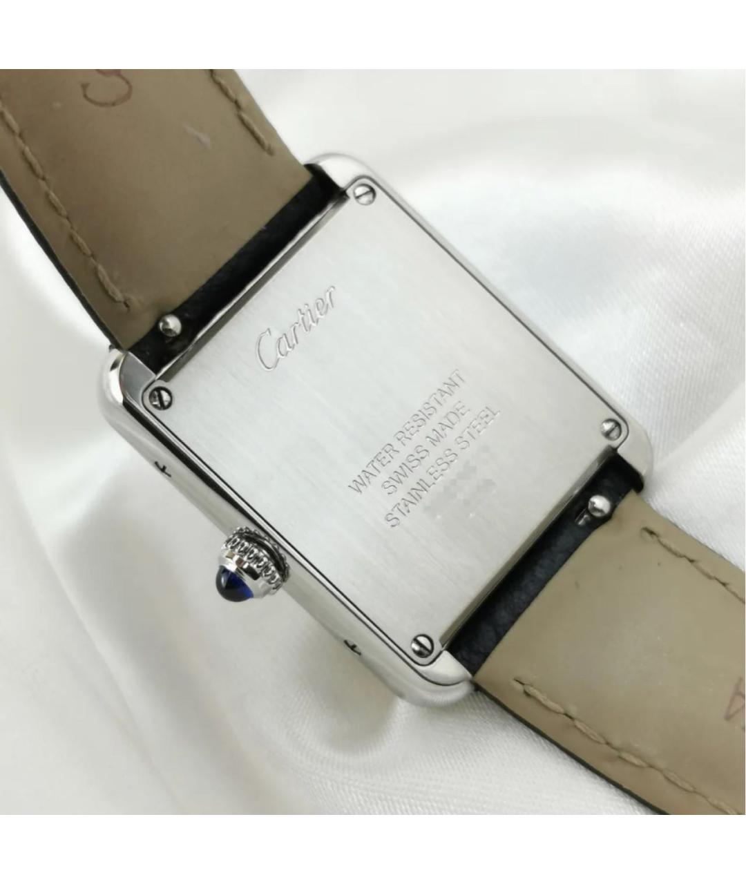 CARTIER Серебряные часы, фото 2