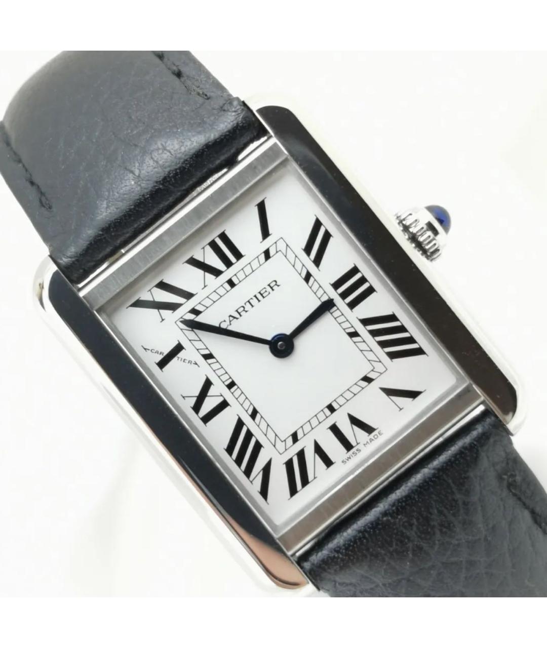 CARTIER Серебряные часы, фото 4