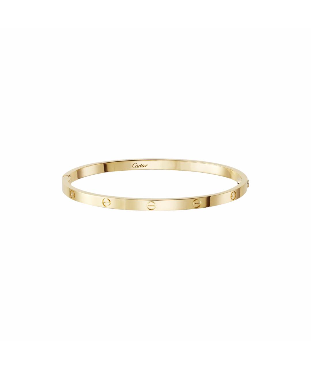 CARTIER Золотой браслет из желтого золота, фото 1