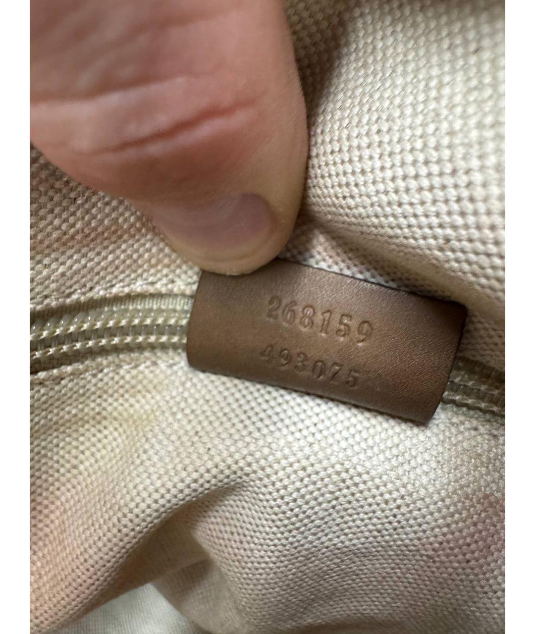 GUCCI Бежевая сумка на плечо, фото 9