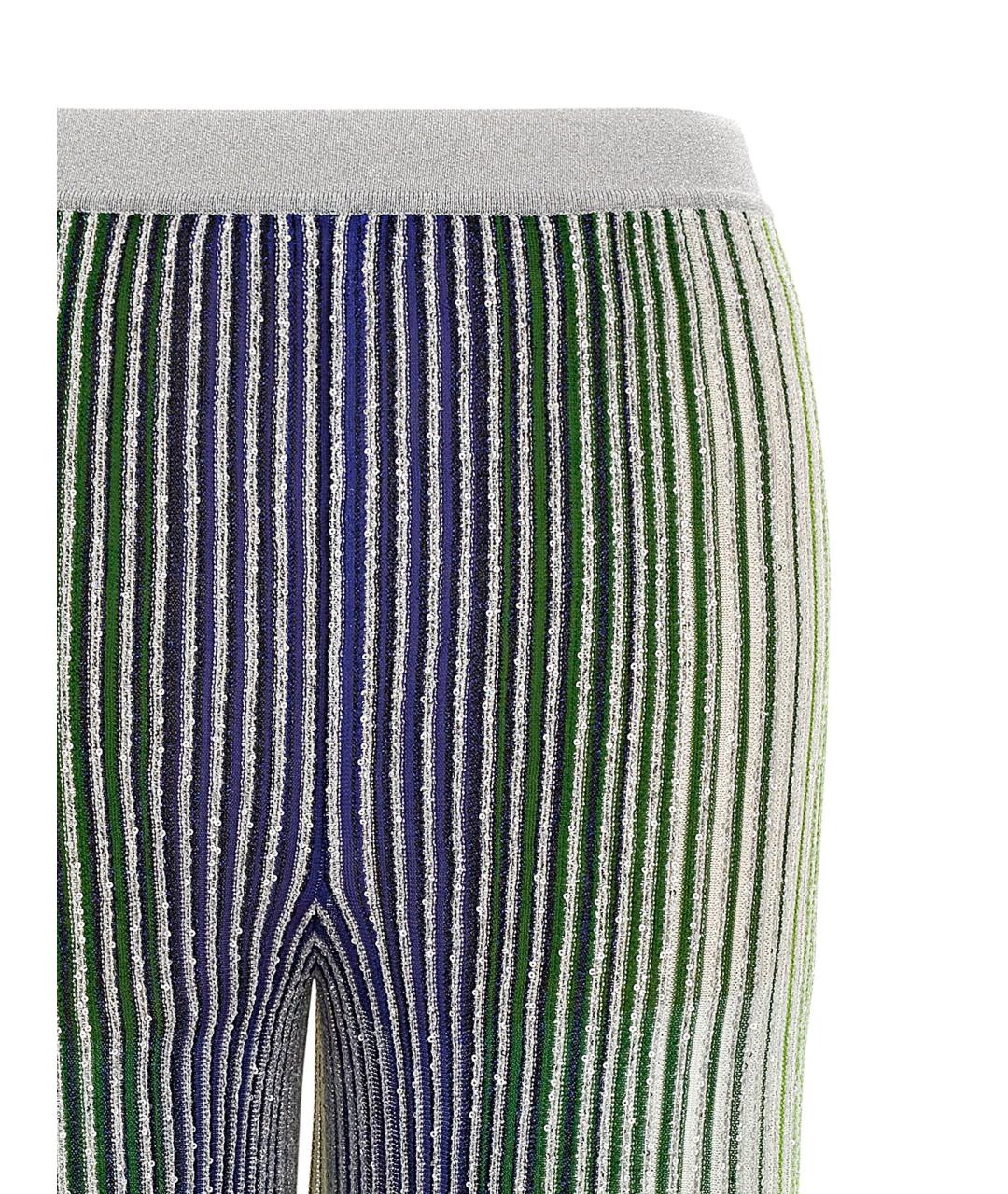 MISSONI Мульти вискозные прямые брюки, фото 3