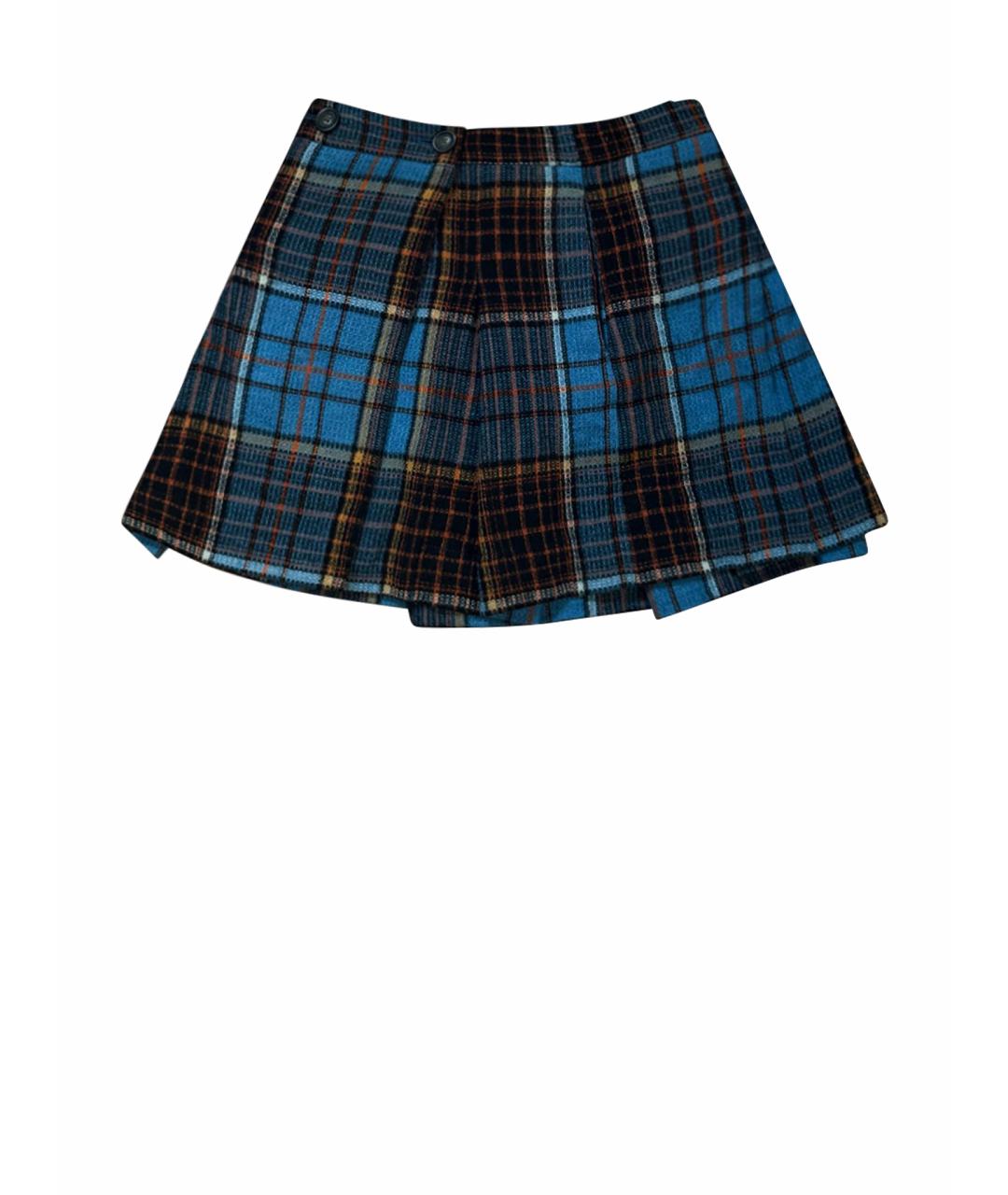 VIVIENNE WESTWOOD Мульти шерстяная юбка миди, фото 1
