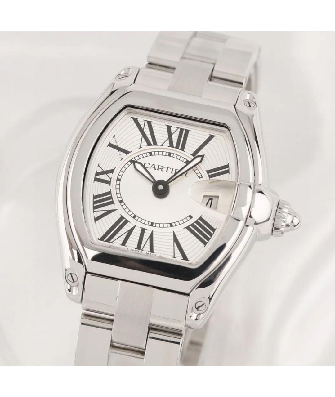 CARTIER Серебряные часы, фото 5