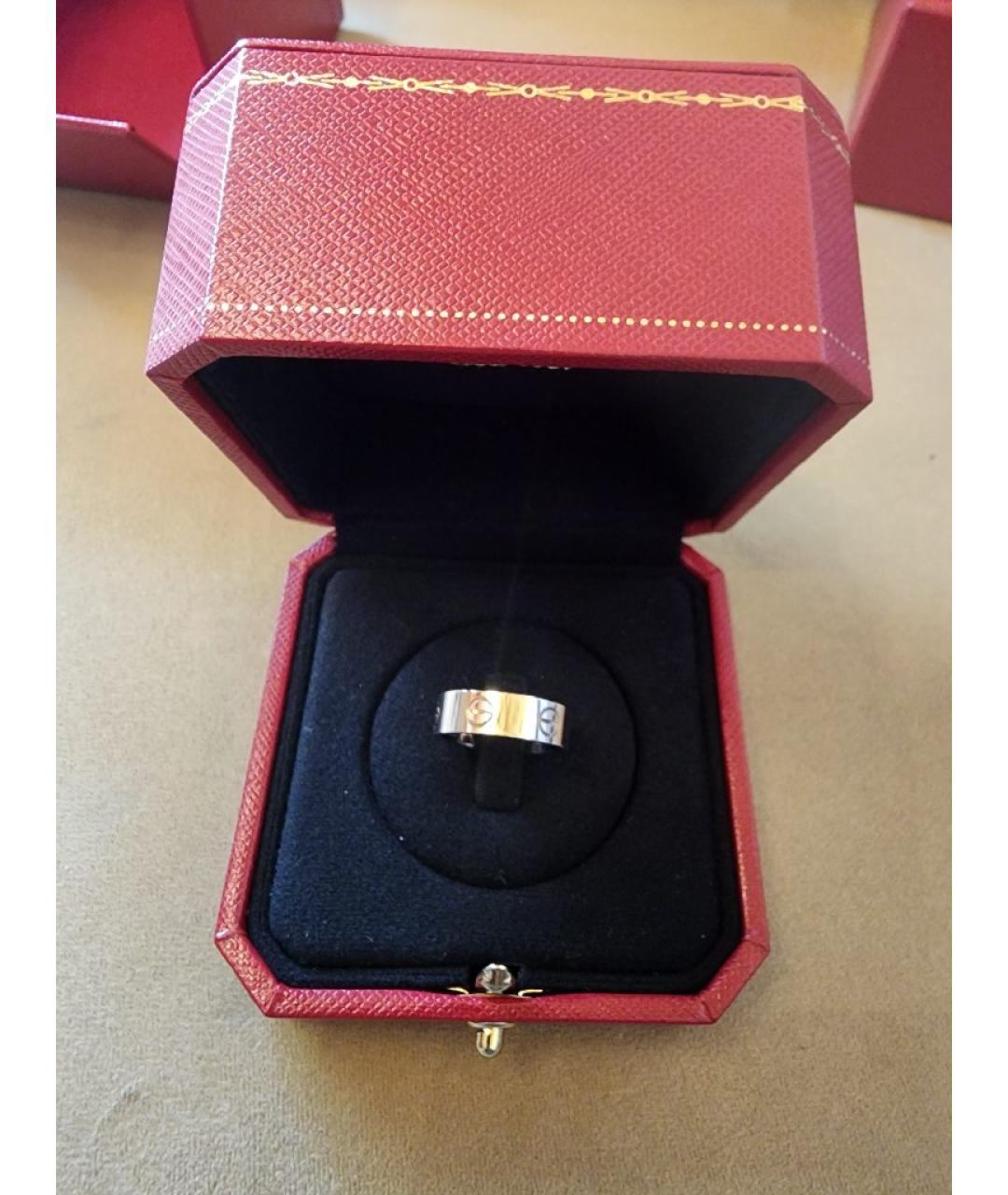 CARTIER Белое кольцо из белого золота, фото 3