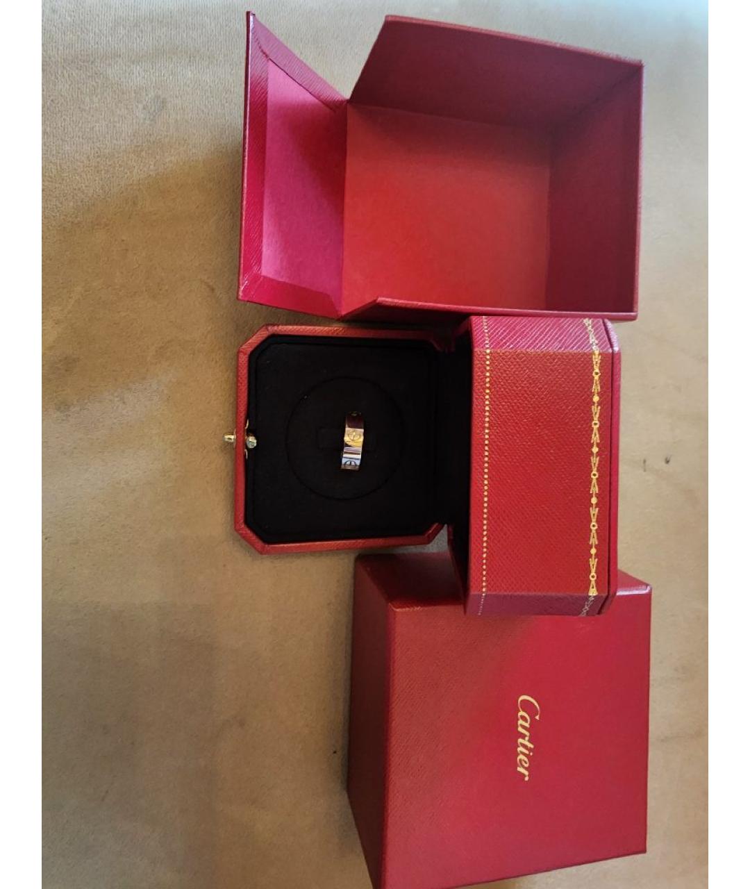 CARTIER Белое кольцо из белого золота, фото 4